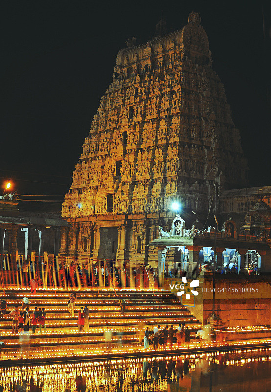 印度教湿婆神节之夜图片素材