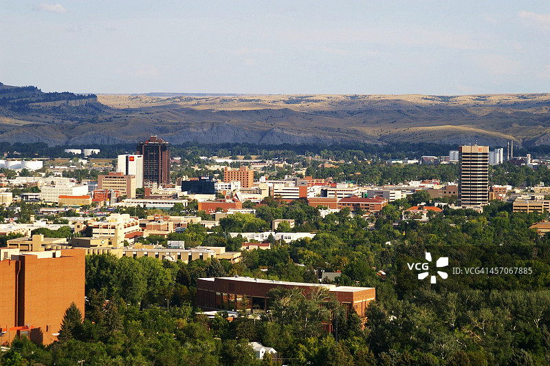 蒙大拿州比林斯市中心图片素材