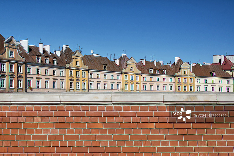 三分法则：波兰卢布林老城区图片素材