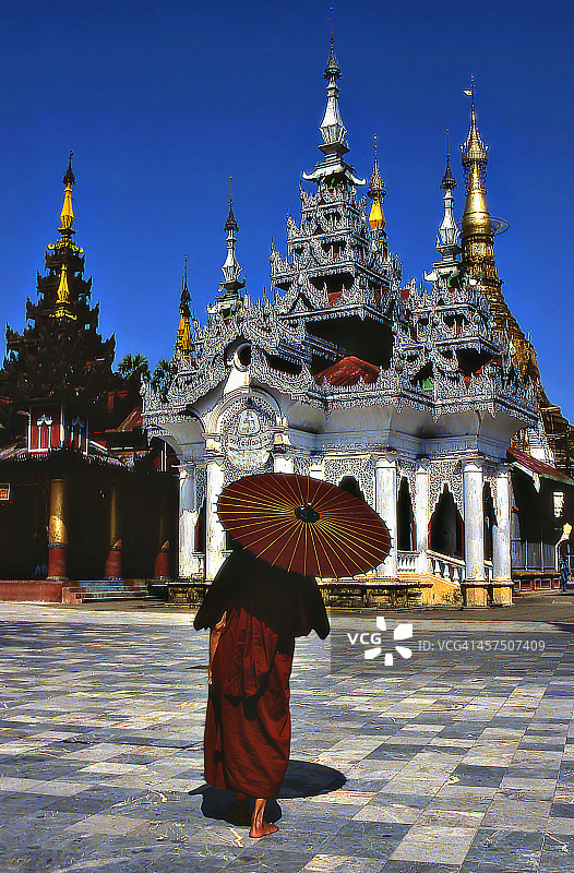 仰光大金塔图片素材