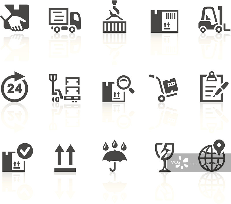 物流运输图标图片素材