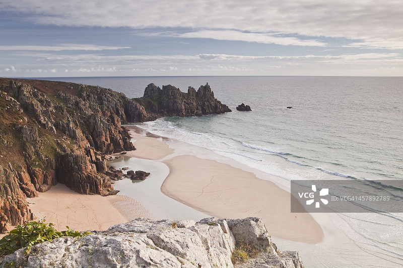 波斯科诺附近的洛根岩图片素材
