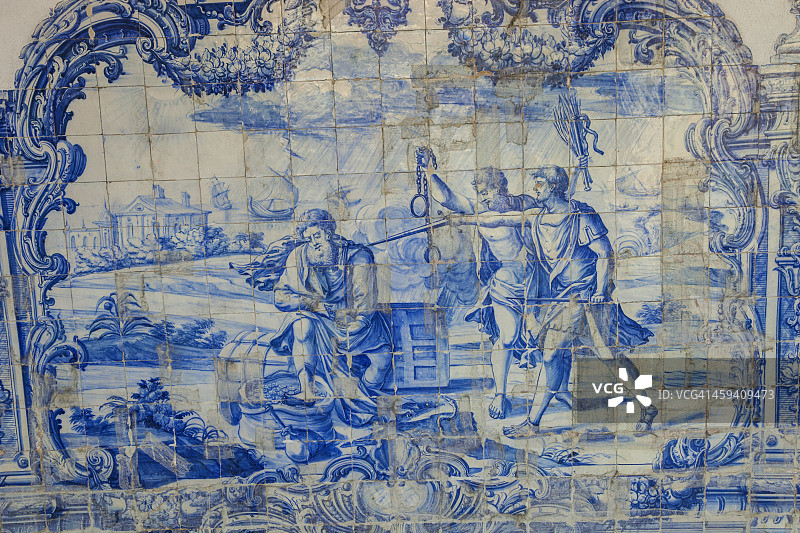 佩洛尼奥的釉面瓷砖图片素材