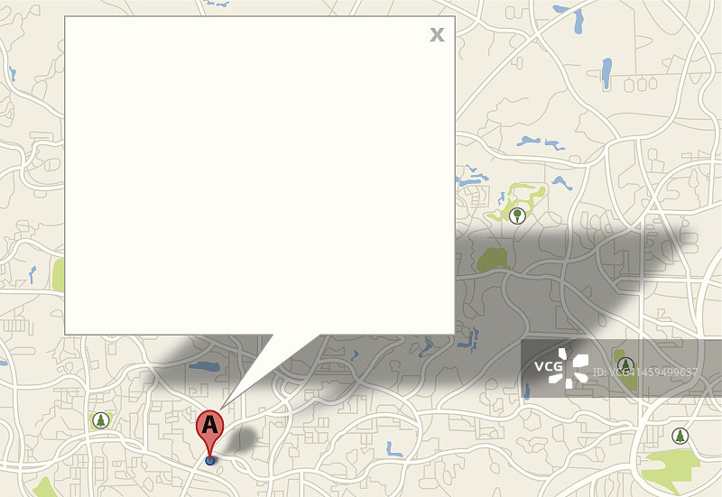 搜索，查找 - 带标志的地图图钉背景图片素材