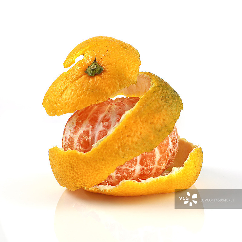 未剥皮的萨摩蜜橘图片素材