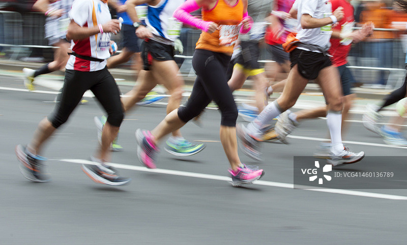 纽约第一大道马拉松图片素材