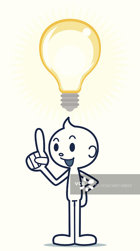 男人有了主意图片素材