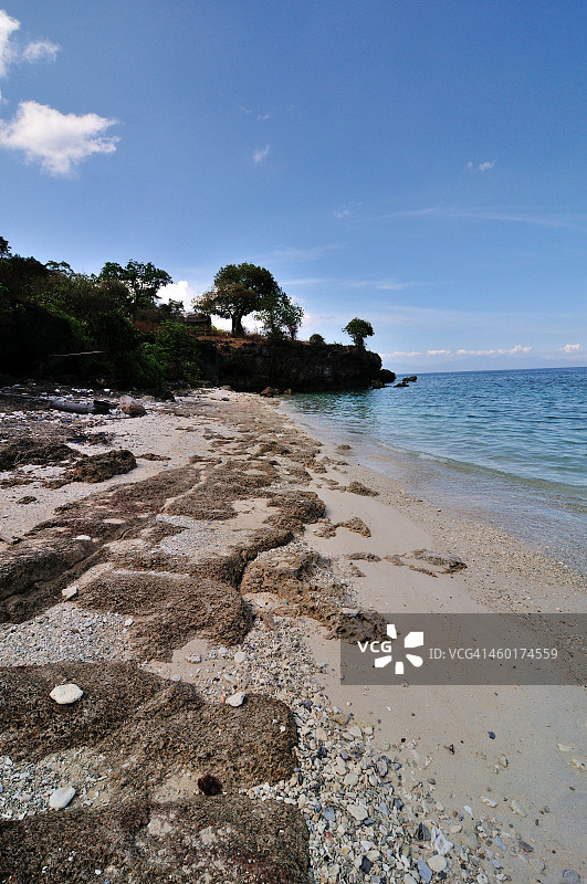 莫约岛波托贾鲁姆海滩图片素材