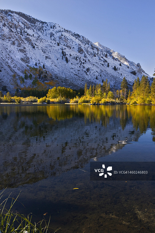 进水湖图片素材