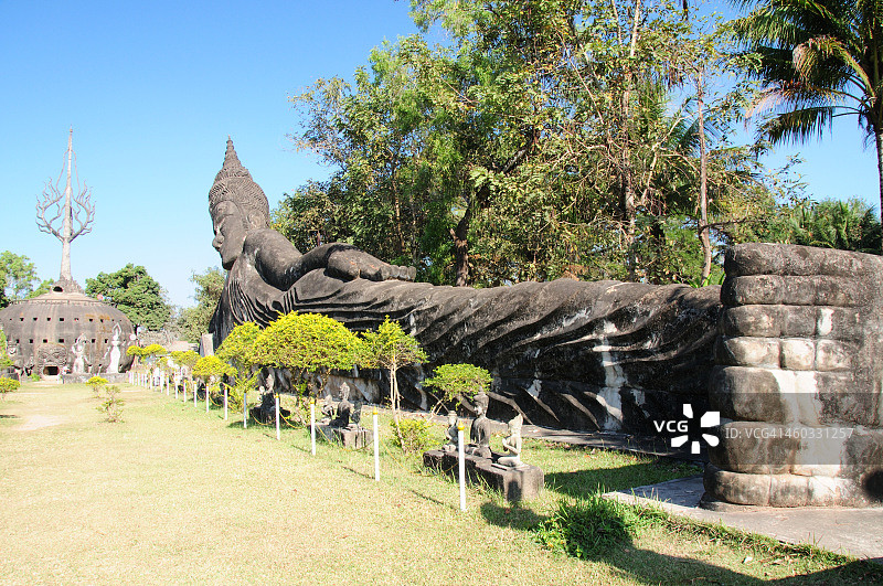 万象佛像公园图片素材