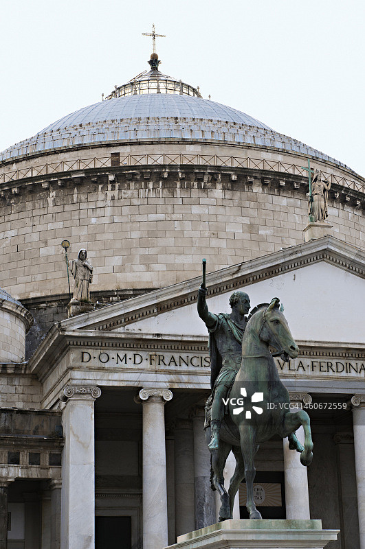 圣弗朗切斯科·迪·保拉和卡洛三世教堂图片素材