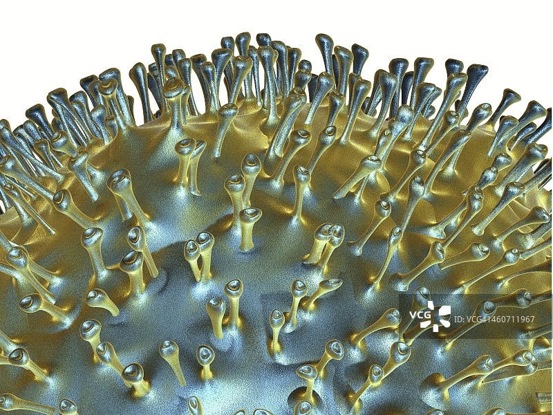 禽流感病毒艺术图图片素材