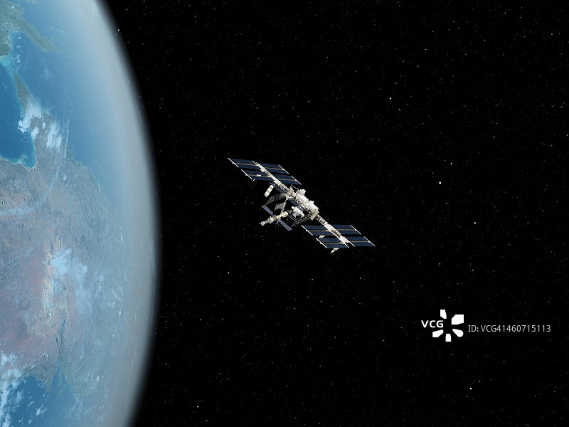 国际空间站艺术作品图片素材