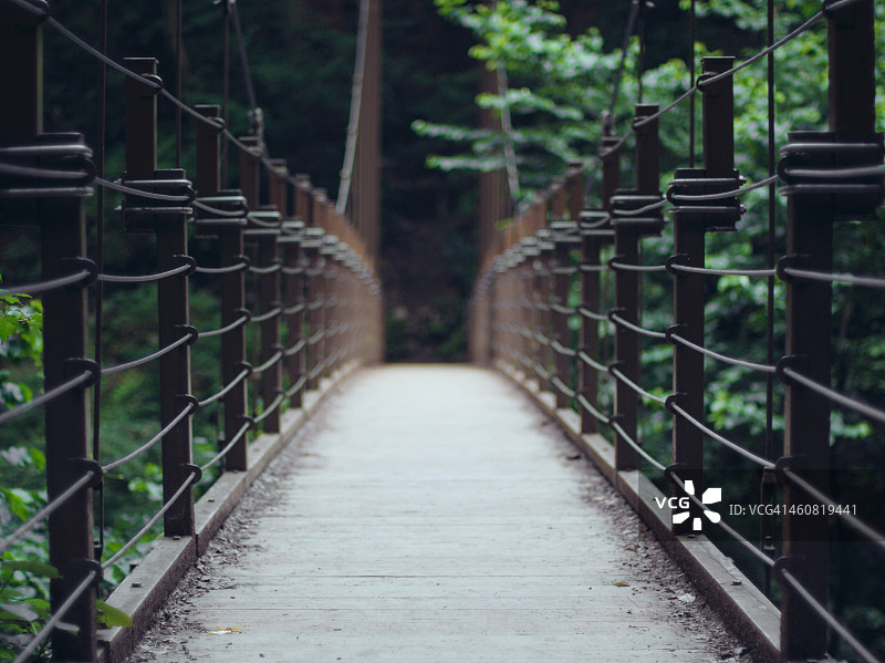 吊桥图片素材