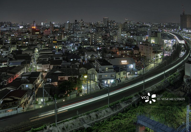 南千住的火车图片素材