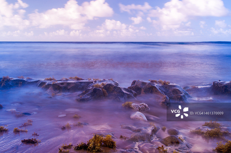 梦幻的巴斯谢巴，巴巴多斯图片素材