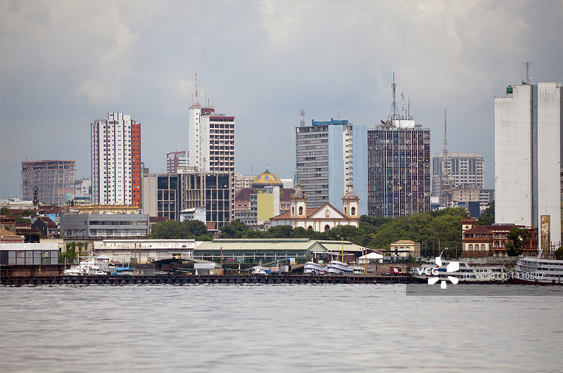 内格罗河玛瑙斯风光图片素材