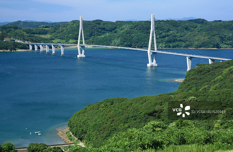 肥前鹰岛大桥图片素材