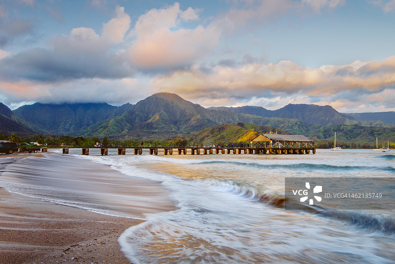 哈纳雷湾图片素材