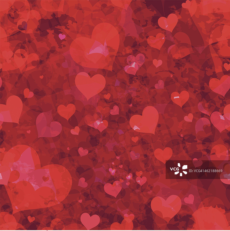 无缝心形图案图片素材