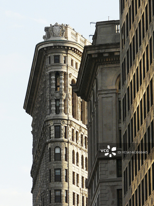 纽约熨斗大厦图片素材