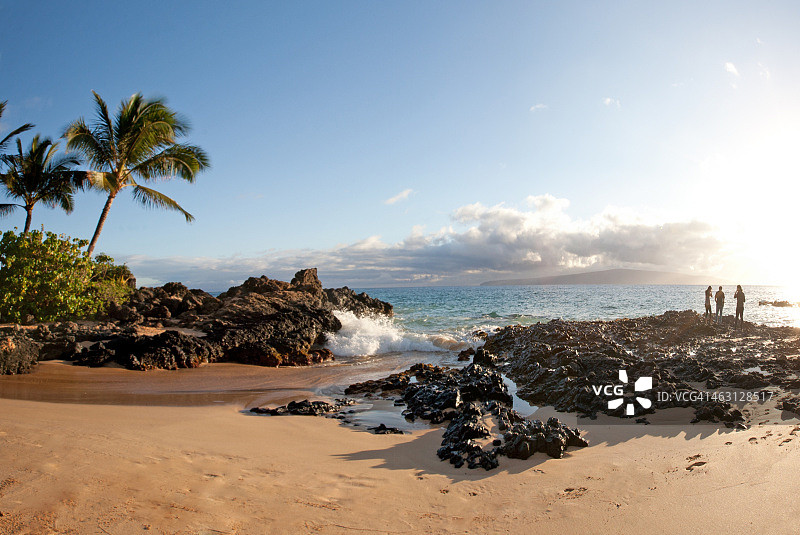 马凯纳湾图片素材