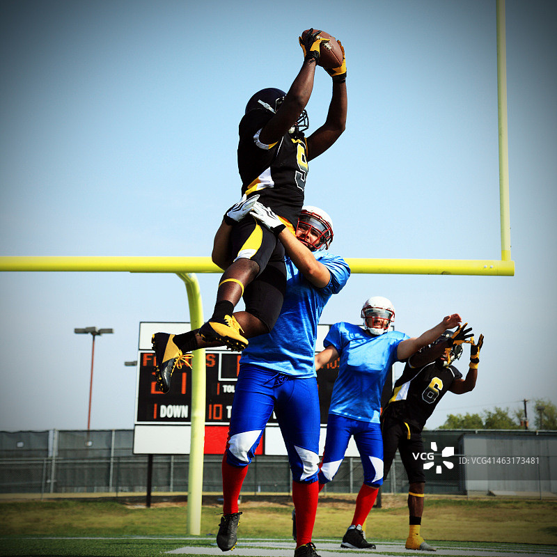 触地得分图片素材