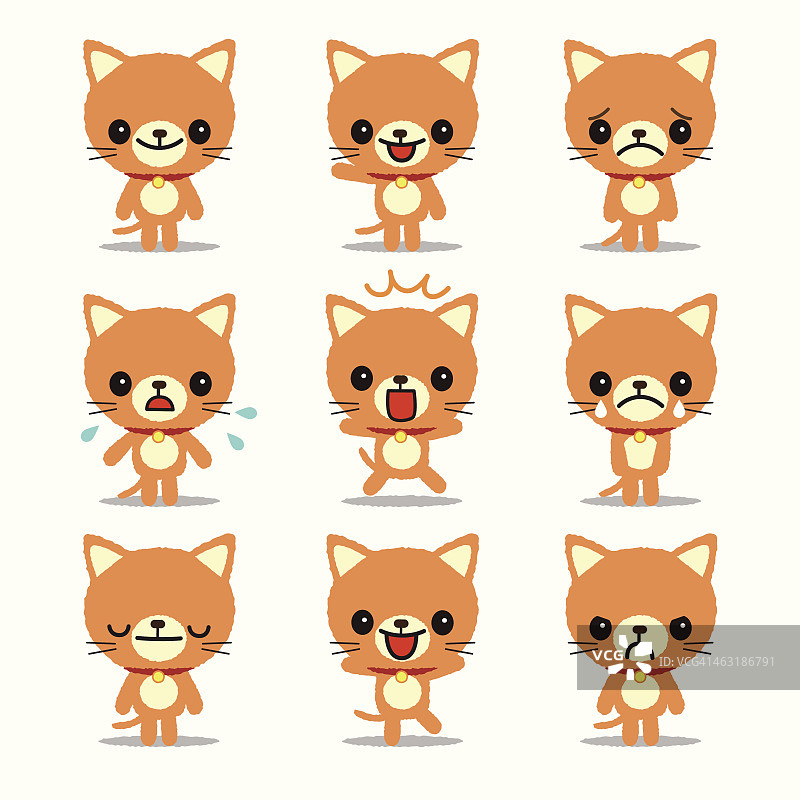 可爱的猫图片素材