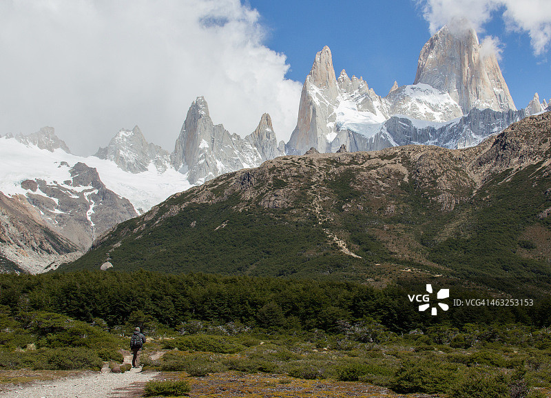 菲茨罗伊山脉图片素材