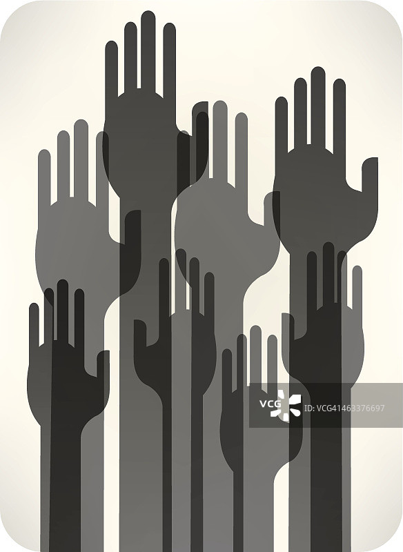 举手提问图图片素材