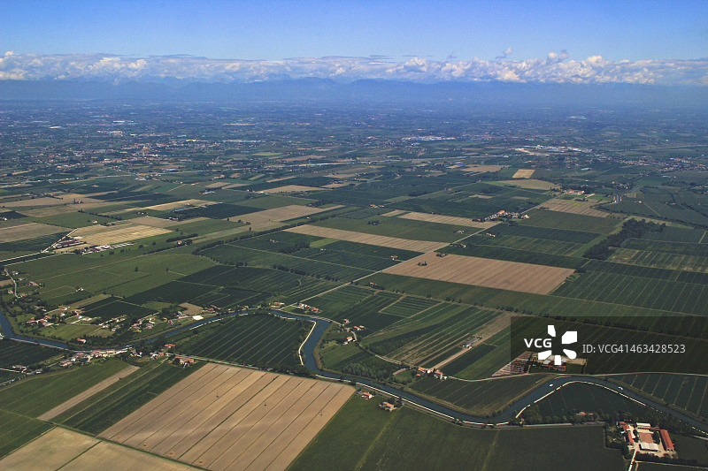 特雷维索省的农田图片素材