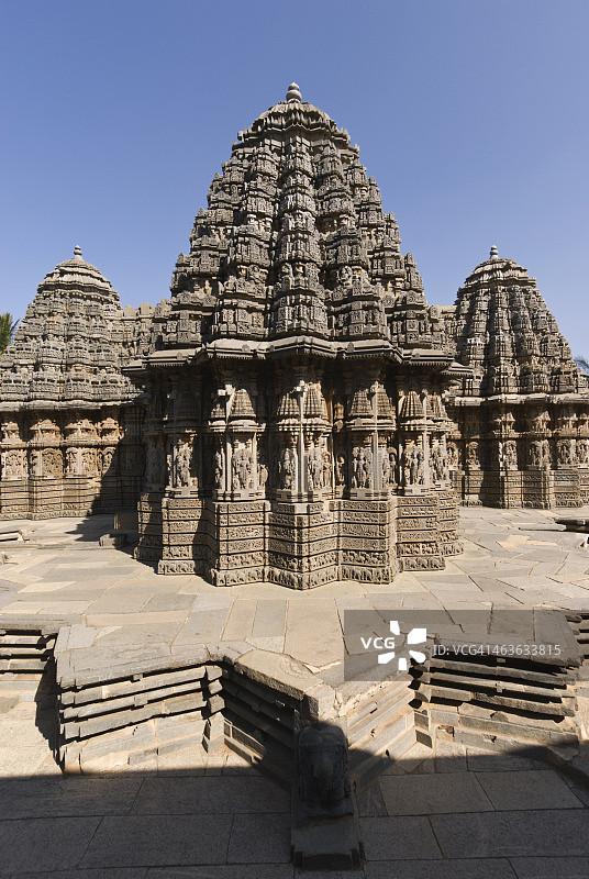 霍伊萨拉凯沙瓦神庙图片素材
