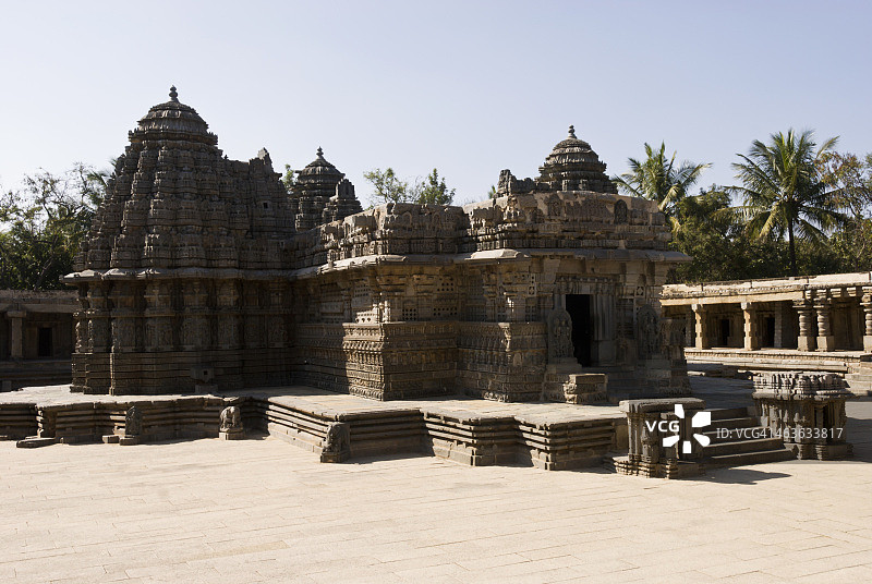 霍伊萨拉凯沙瓦神庙图片素材