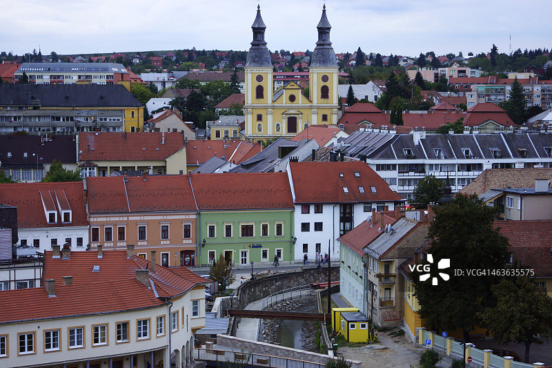 匈牙利埃格尔市图片素材