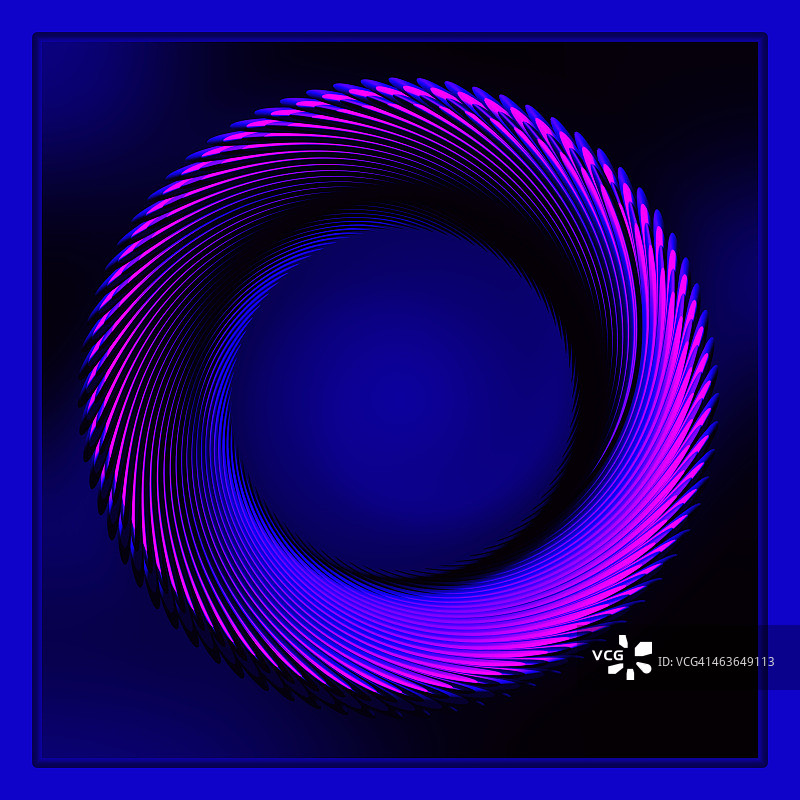 创意抽象漩涡线条设计图片素材