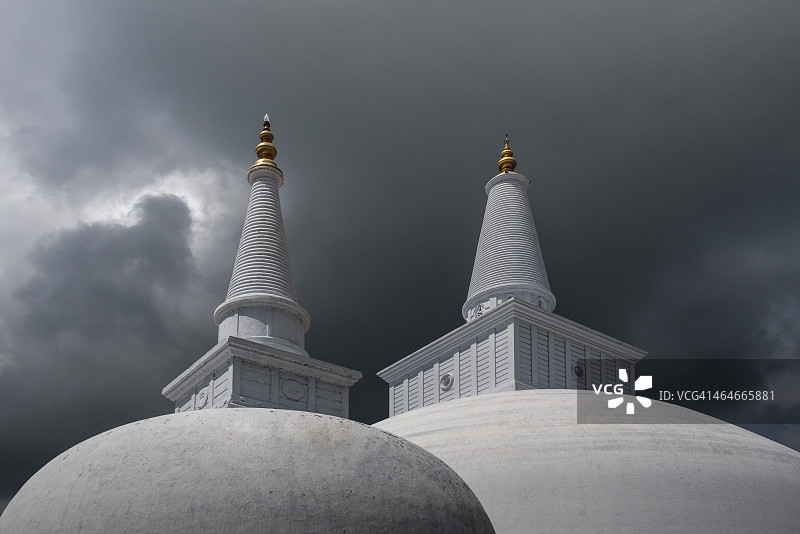 阿努拉德普勒的瑞wanweli舍利塔图片素材
