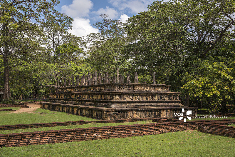 波隆纳鲁瓦古城，斯里兰卡图片素材