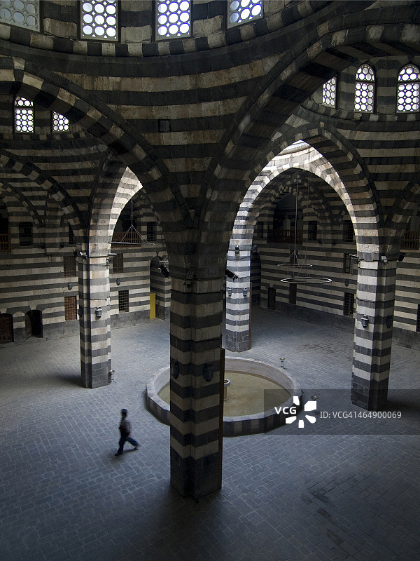 叙利亚的阿萨德帕夏客栈图片素材