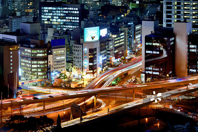 东京赤坂见附地区图片素材