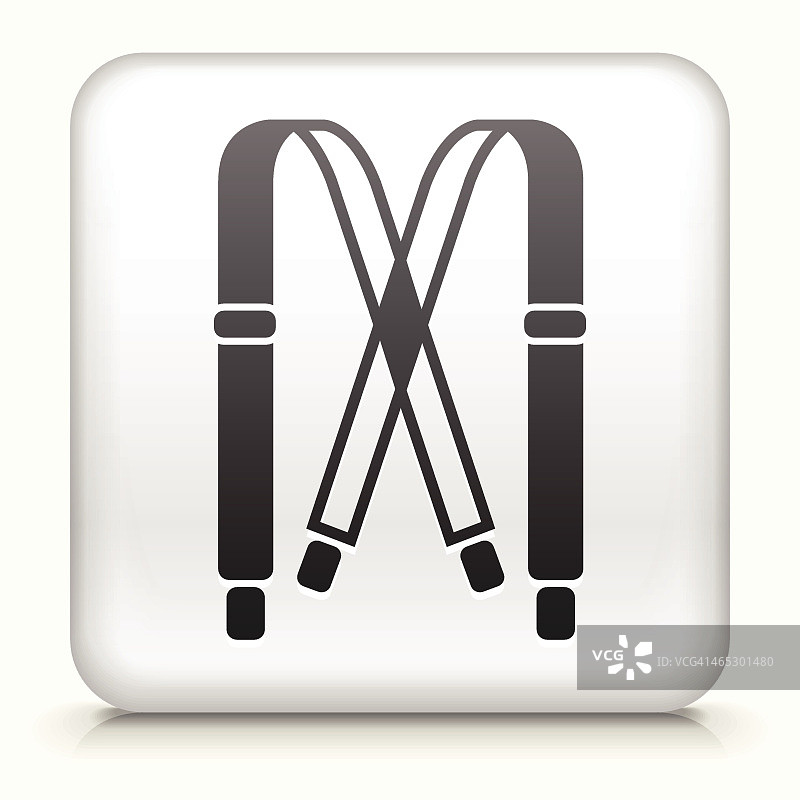 带带子界面方形图标图片素材