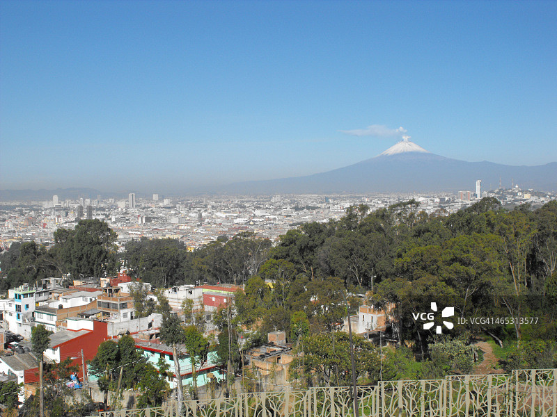 普埃布拉全景图片素材
