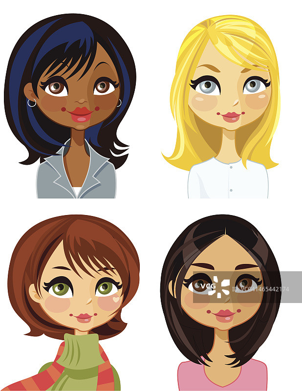 商业同事图片素材