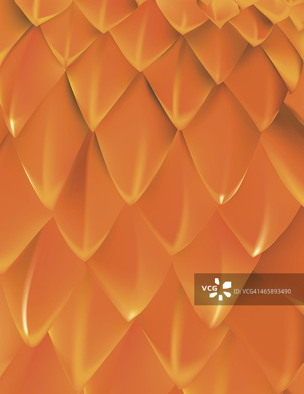 橙色龙鳞白色高光背景图片素材