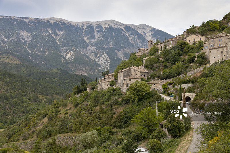 布朗特和旺图山图片素材