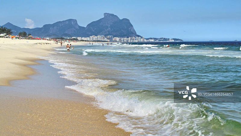 里约热内卢的雷克雷奥海滩图片素材