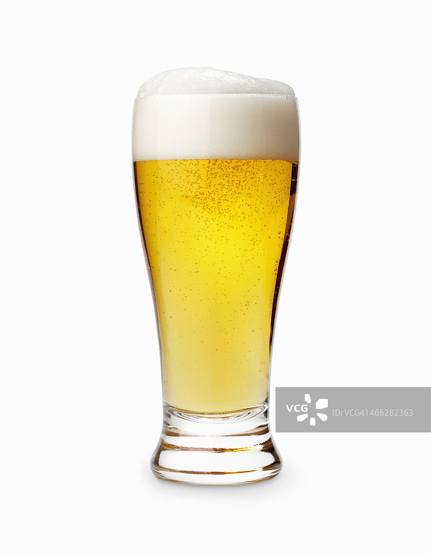一杯淡啤酒图片素材