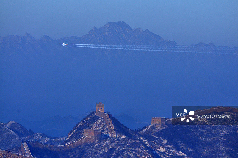 金山岭长城图片素材