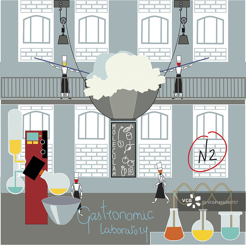 厨房即实验室图片素材