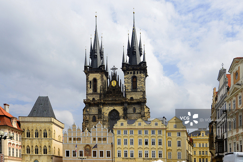 布拉格老城广场图片素材