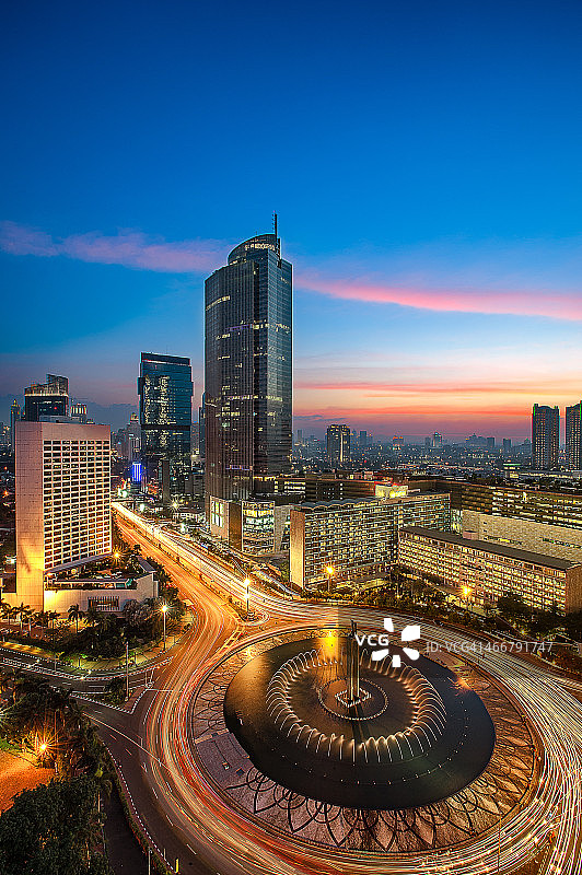 雅加达欢迎纪念碑图片素材